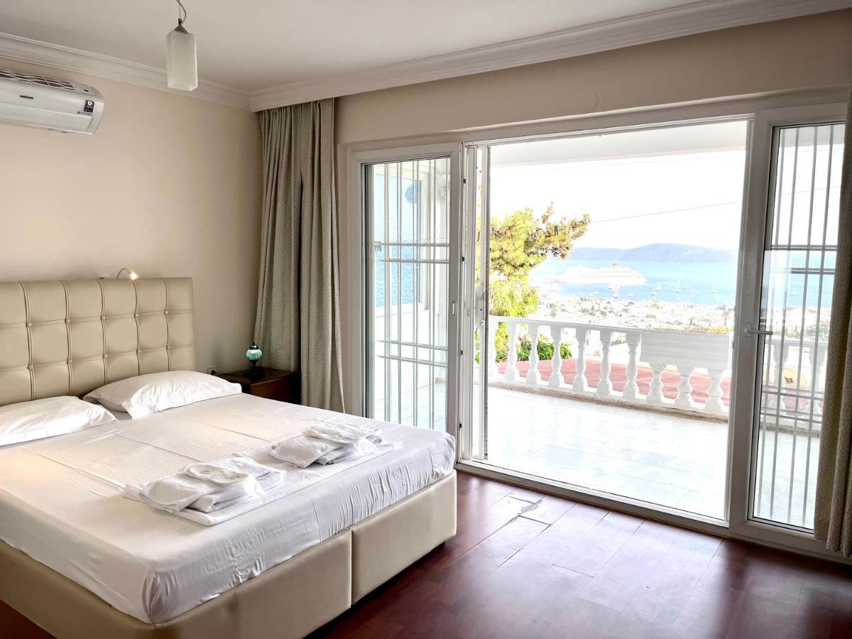 Bodrum Burcu Villa , Magnificent Sea View, Cozy, Free Otopark, Free Wifi Exterior photo